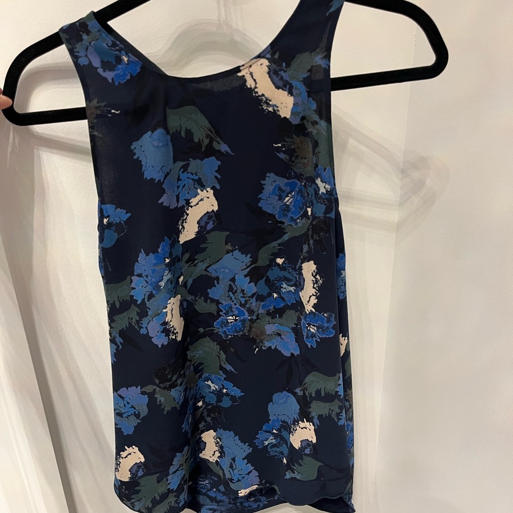 Wilfred Sevres in Blue and Cream